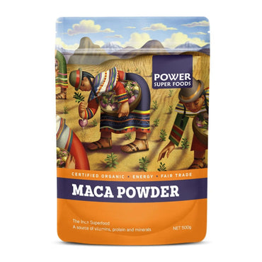 Power Super Foods Maca Powder  â€œThe Origin Seriesâ€ 500g